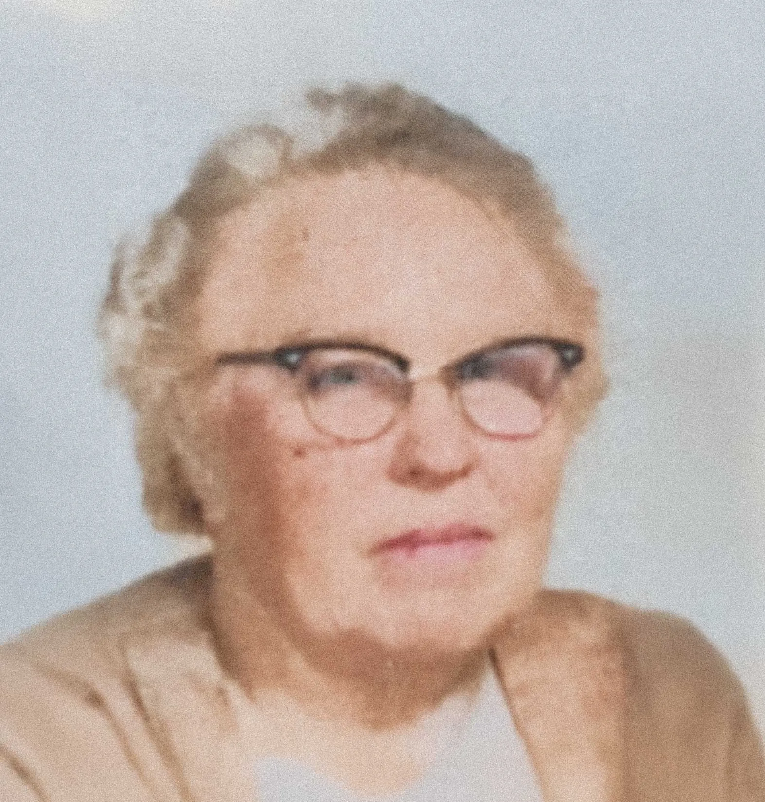 Historic portrait of Charlotte Kenyon surrounded by Chenango Forks students