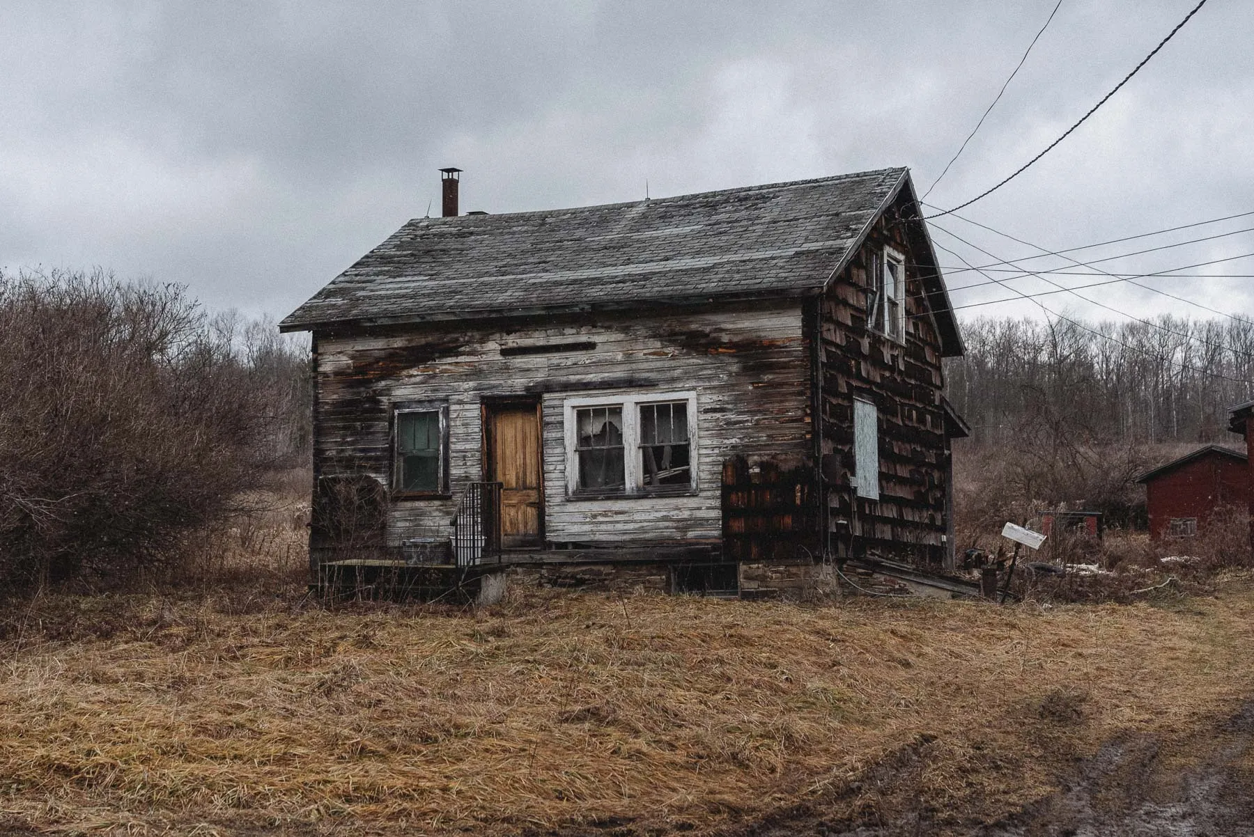 Ransom House exterior in Tioga County, New York